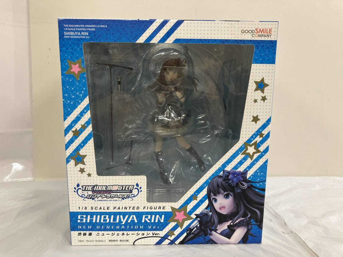 (再販)グッドスマイルカンパニー 渋谷凛 ニュージェネレーションVer. 1/8 「アイドルマスター シンデレラガールズ」 開封済_画像1