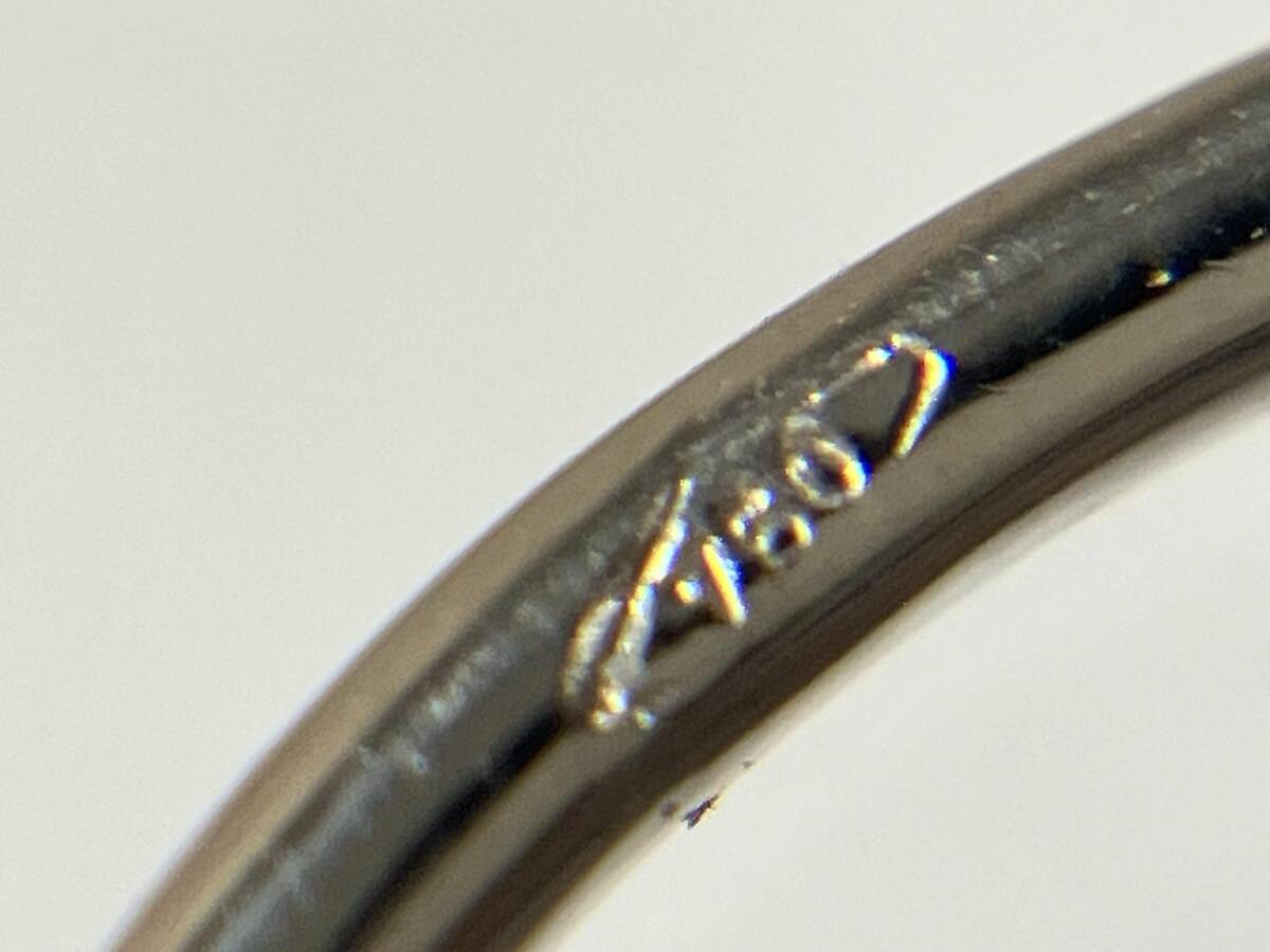 K18ゴールド 総重量約5.9g リングピアス フープピアス_画像8