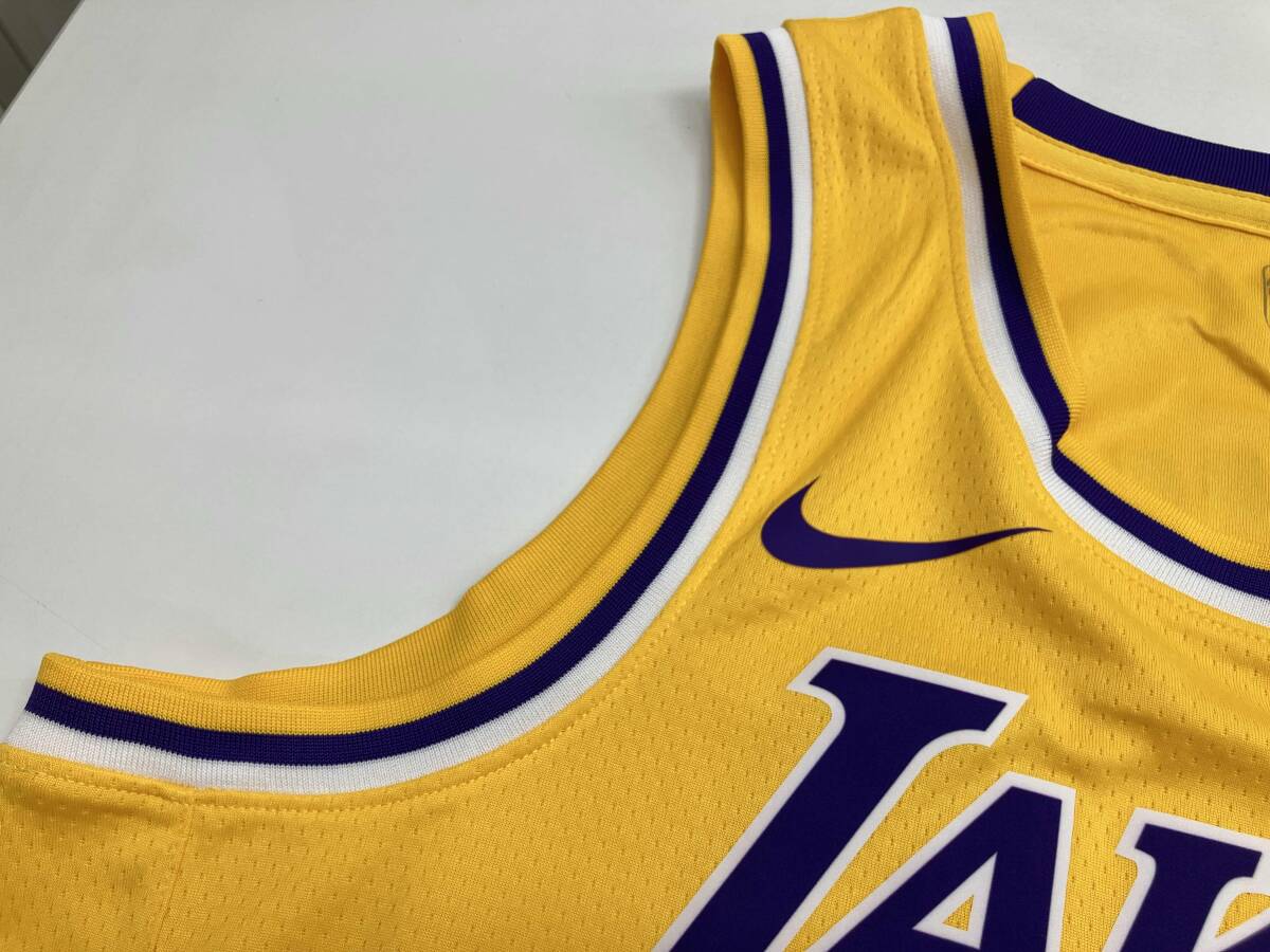 NIKE ナイキ ロサンゼルス レイカーズ #28 八村塁 バスケットボール レプリカユニフォーム L_画像8