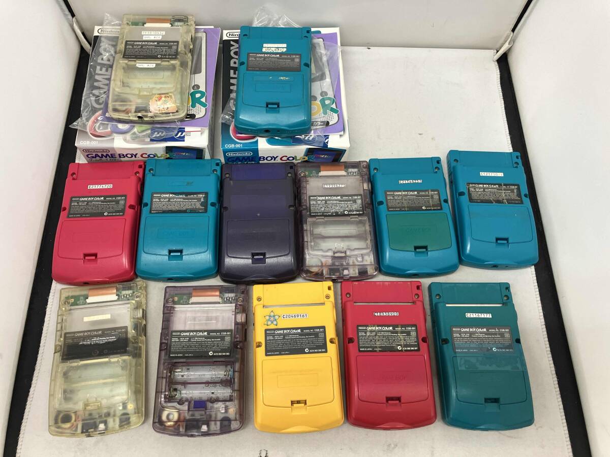 1円スタート! GB ゲームボーイカラー ② 本体 ジャンク 送料230円 ジャンク 「1台1円スタート」Nintendo ゲームボーイゲーム機本体21台