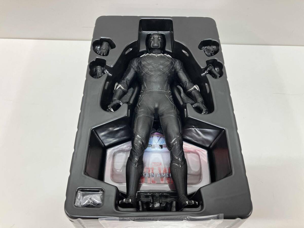 ホットトイズ　ブラックパンサー　シビルウォー　開封品　HOT TOYS Amazon.co.jp: ムービー・マスターピース シビル・ウォー