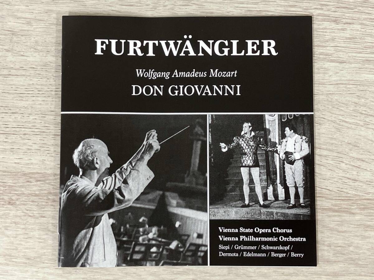 ヴィルヘルム・フルトヴェングラー CD モーツァルト:歌劇≪ドン・ジョヴァンニ≫全曲_画像4