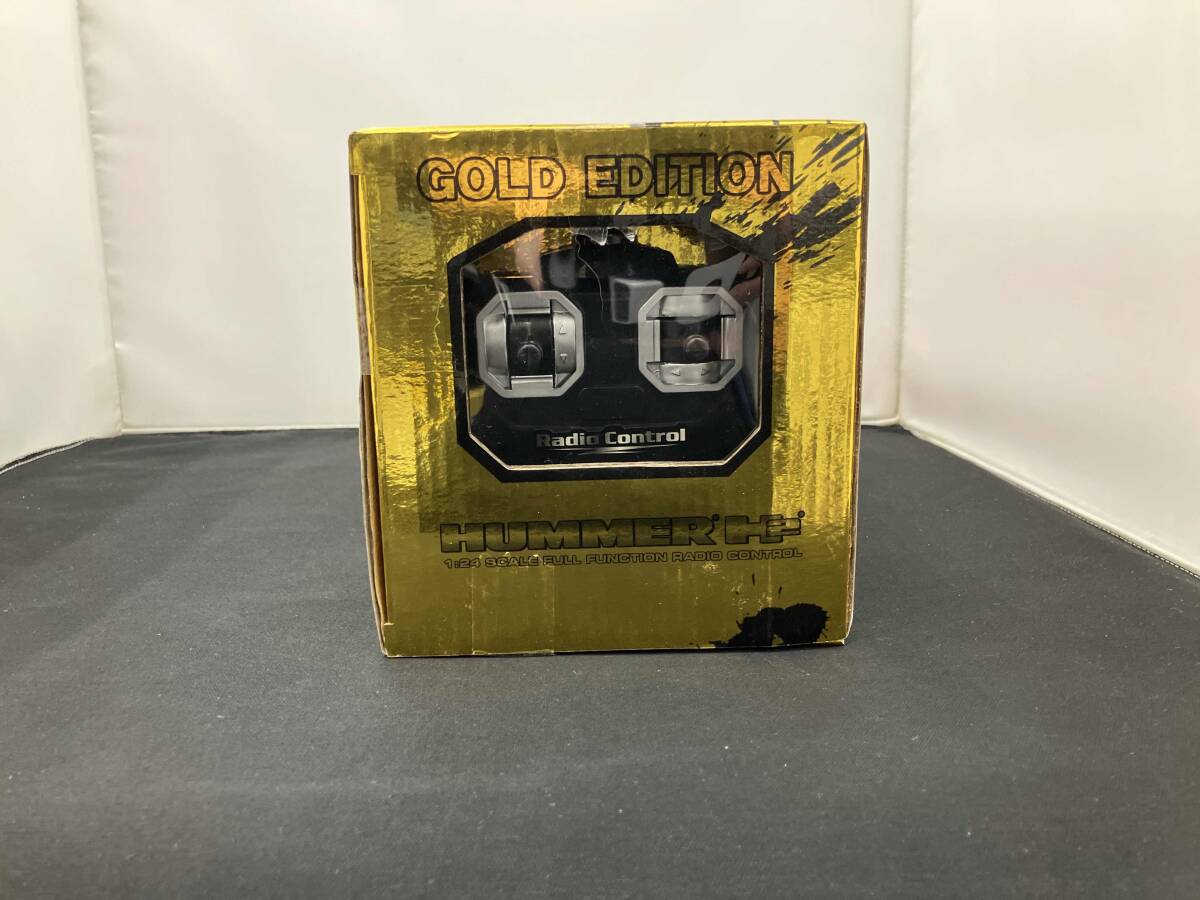 HUMMER H2 SUV GOLD EDITION 1:24 SCALE FULL FUNCTION RADIO CONTROL стандартный лицензия товар радиоконтроллер 