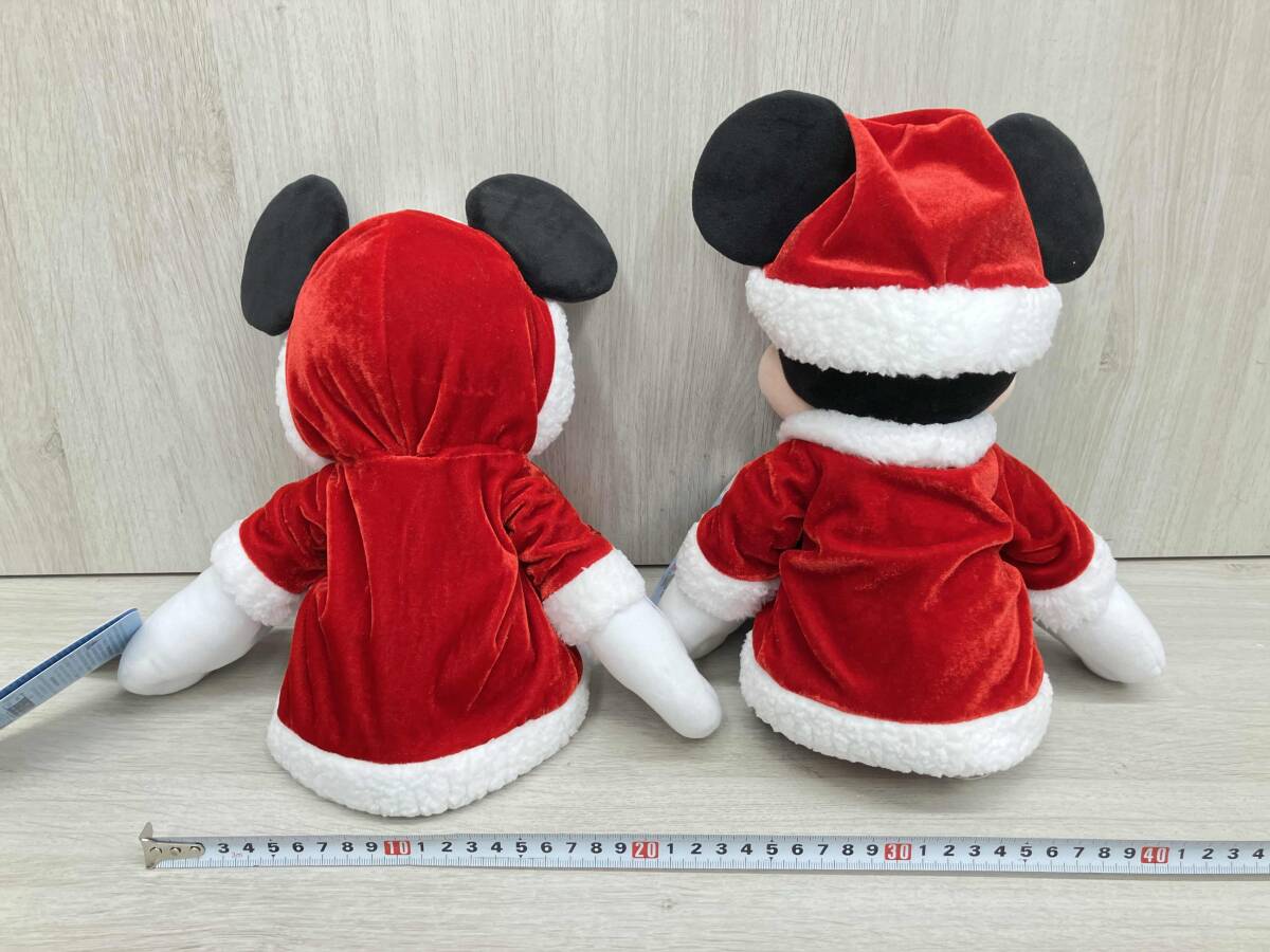 [ с биркой ] Mickey & minnie мягкая игрушка Рождество 2024 Disney STORE