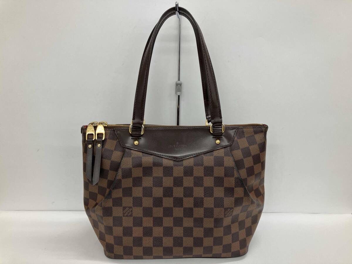 LOUIS VUITTON ダミエ エベヌ ウェストミンスターPM N41102 トートバッグ ハンドバッグ レザー ブラウン ルイヴィトン FL2142 鑑定書付き_画像2