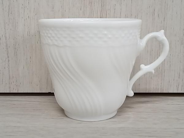 リチャードジノリ ベッキオホワイト カップ＆ソーサー 5客セット 洋食器 ホワイト 店舗受取可_画像2