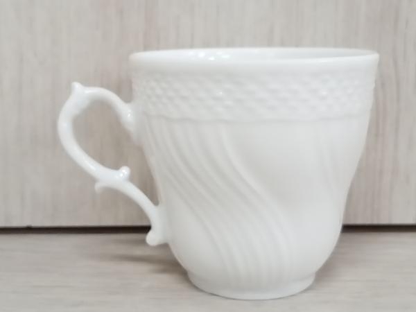 リチャードジノリ ベッキオホワイト カップ＆ソーサー 5客セット 洋食器 ホワイト 店舗受取可_画像3