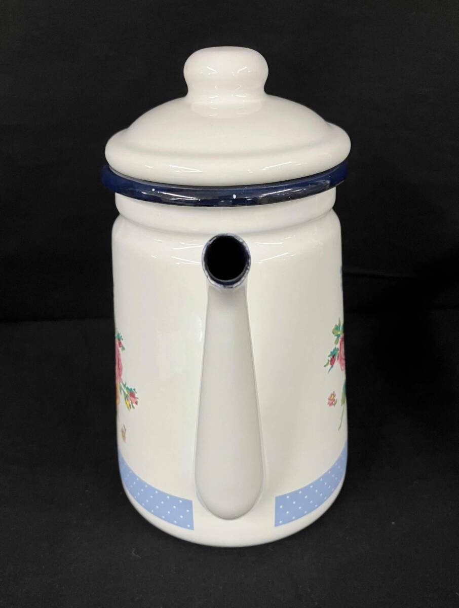 LAURA ASHLEY Laura Ashley кофейник Bunch . draw jiz сигнал low магазин квитанция возможно 