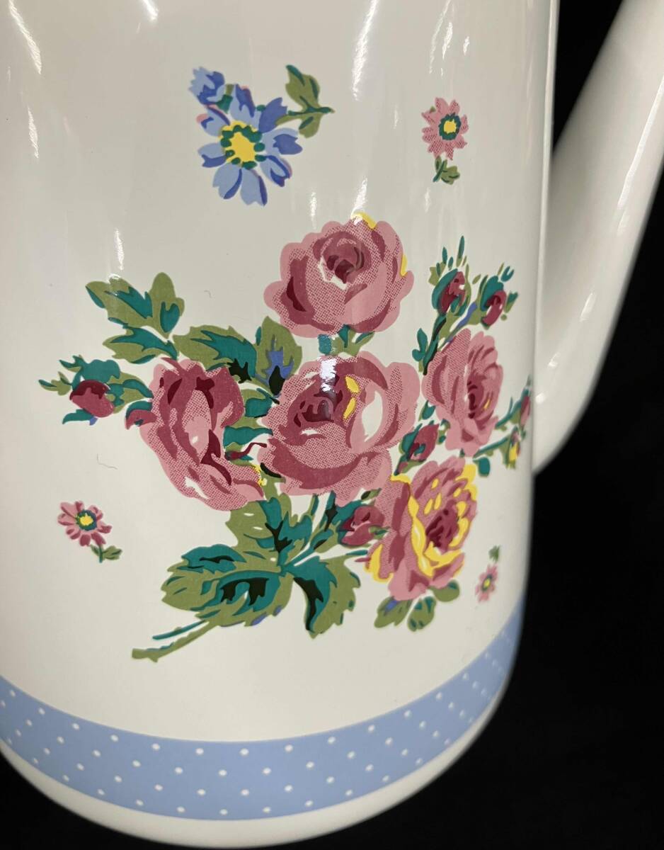 LAURA ASHLEY Laura Ashley кофейник Bunch . draw jiz сигнал low магазин квитанция возможно 