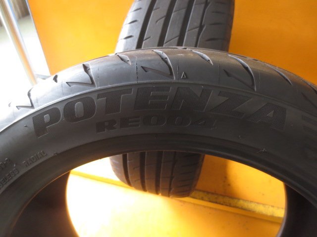 ☆スピスタ☆タイヤ　ブリヂストン　POTENZA RE004　225/45R17　2本　17T1052　中古　22.23_画像5