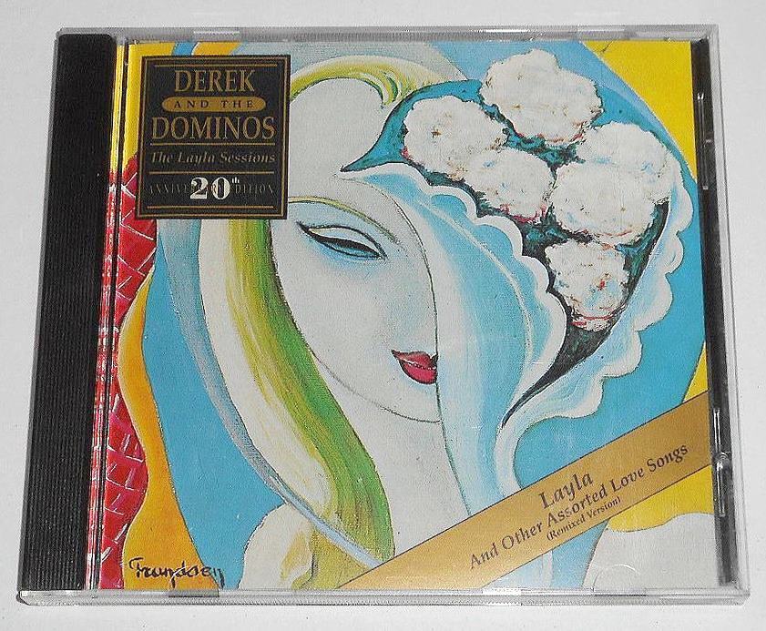 1990年◎US盤『いとしのレイラ 20周年記念*デジタル・リミックス盤 デレク&ザ・ドミノス 』エリック・クラプトン★ギターROCK名盤_画像1