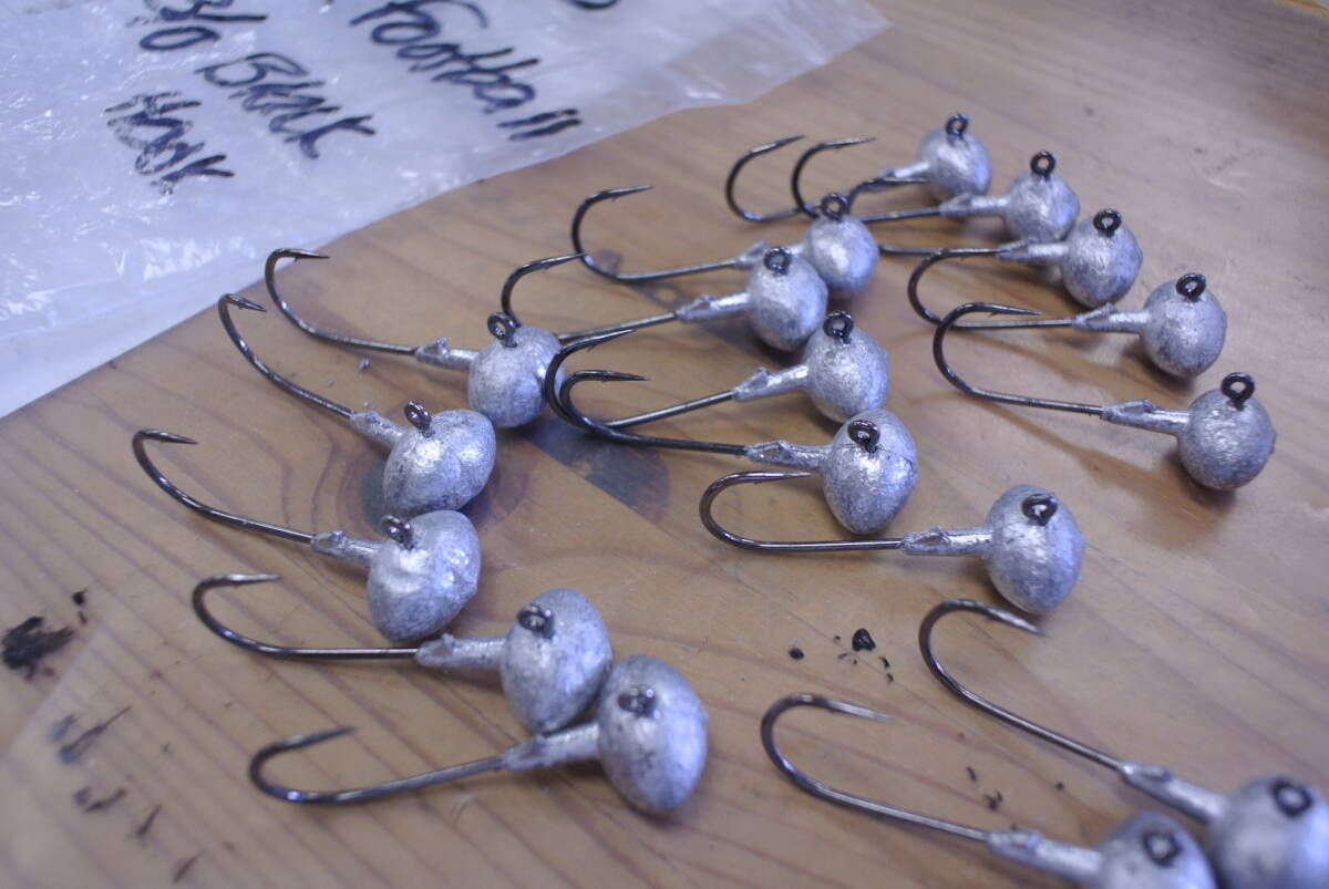 HOK18-080802 ガマカツフック フットボールジグ 新品17個　1/2 ＃3/0_画像5