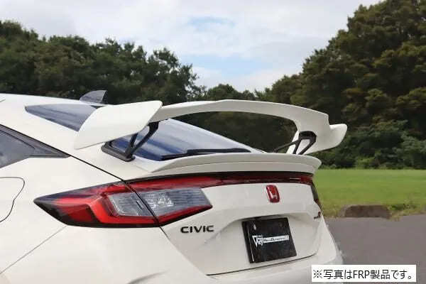 ガレージベリー シビック　タイプR FL5 GTウイング 綾織りカーボン製 未塗装品 30-5006 GARAGE VARY_画像1