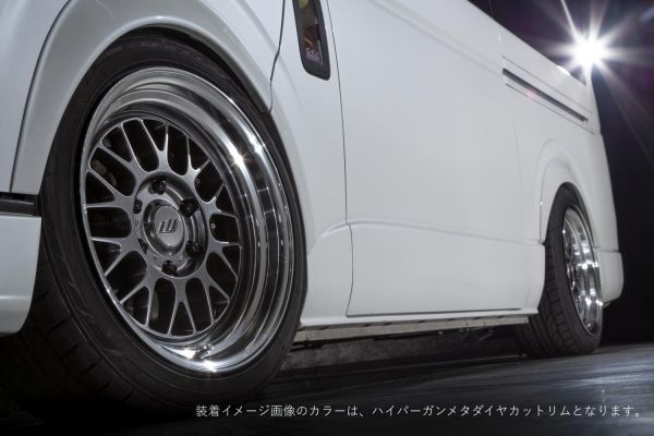 ★数量限定★WORK【ワーク】XTRAP（エクストラップ）M1HC 18ｘ9.0 ＋25 6H/139.7 ブロンズM/DCリム x４本 ※パラダPA03 BKレター 225/50R18_画像9