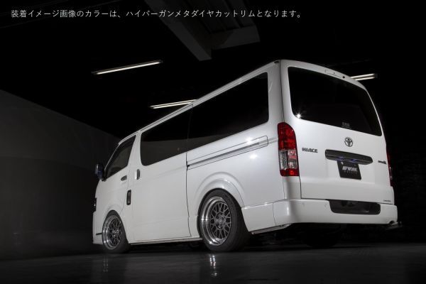 ★数量限定★WORK【ワーク】XTRAP（エクストラップ）M1HC 18ｘ9.0 ＋25 6H/139.7 ブロンズM/DCリム x４本 ※パラダPA03 WHレター 225/50R18_画像8