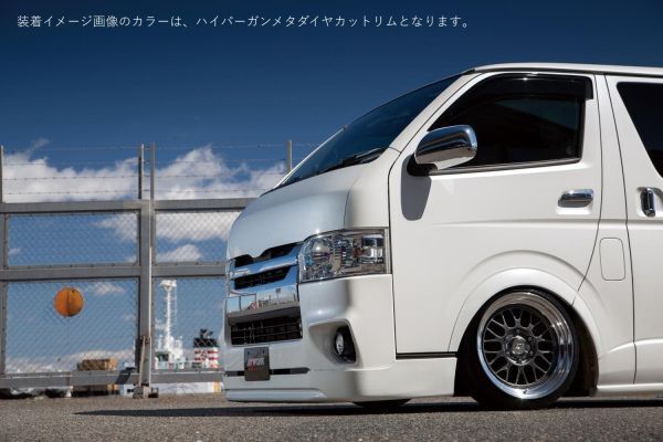 ★数量限定★WORK【ワーク】XTRAP（エクストラップ）M1HC 18ｘ9.0 ＋25 6H/139.7 Hガンメタ/DCリム x４本 ※パラダPA03 WHレター 225/50R18_画像6