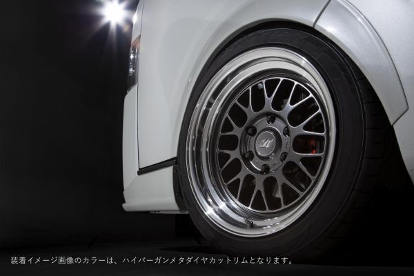 ★数量限定★WORK【ワーク】XTRAP（エクストラップ）M1HC 18ｘ9.0 ＋25 6H/139.7 Hガンメタ/DCリム x４本 ※パラダPA03 WHレター 225/50R18_画像10