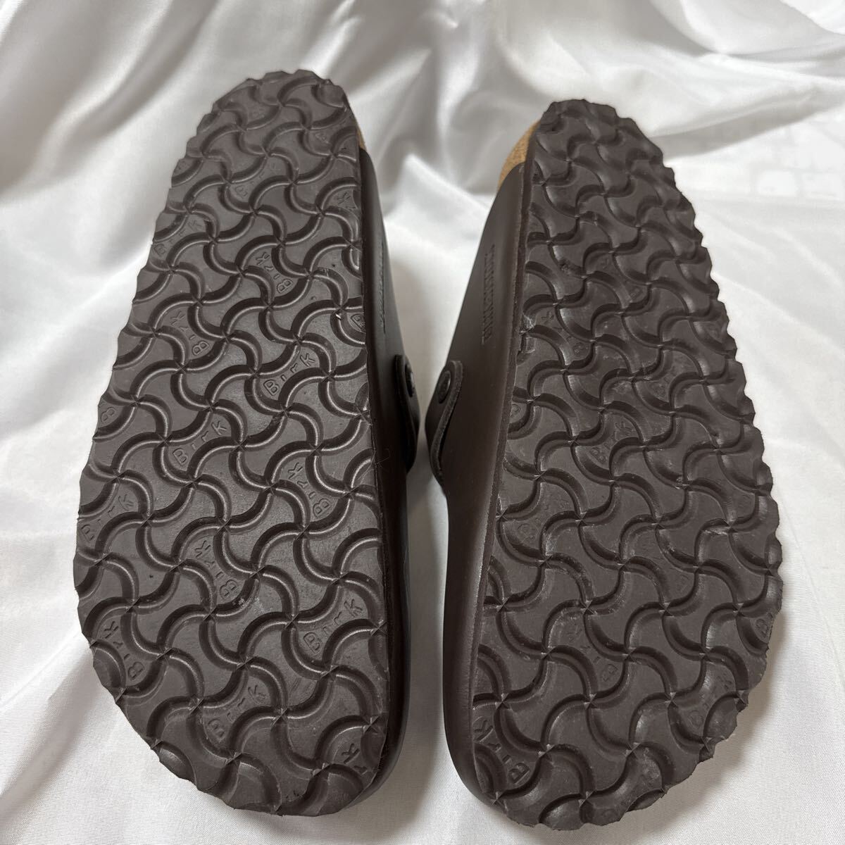 ビルケンシュトック BIRKENSTOCK ボストン サンダル BOSTON ブラウン レザー 39 25.0cm_画像4