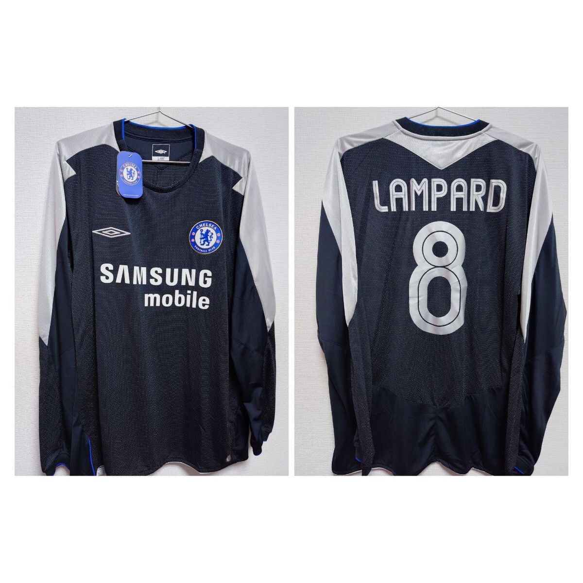 UMBRO 2005〜06 チェルシー　3rd 長袖ユニフォーム umbro チェルシー 05/06 ユニフォーム サード 長袖 ジュニア