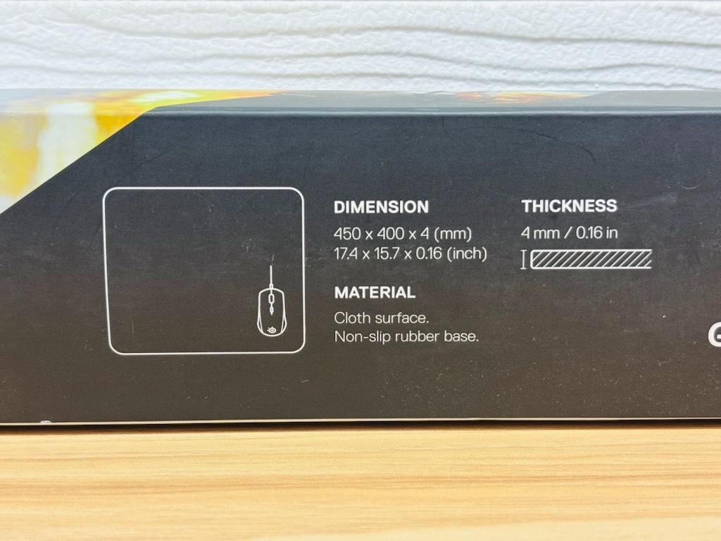 A401 PUBG限定コラボ 新品 SteelSeries QcK+ PUBG Erangel Edition ゲーミングマウスパッド Size:450x400x4mm 厚手 APEX 荒野行動_画像5