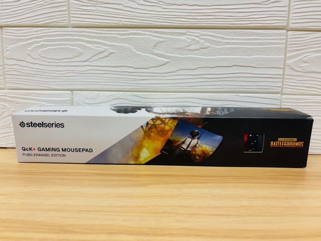 A401 PUBG限定コラボ 新品 SteelSeries QcK+ PUBG Erangel Edition ゲーミングマウスパッド Size:450x400x4mm 厚手 APEX 荒野行動_画像1