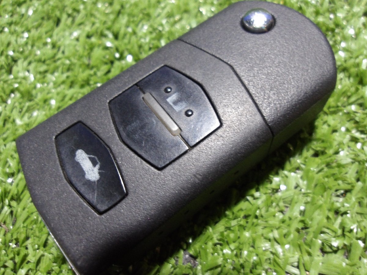 【】マツダ　アクセラ　BL6FJ　純正　鍵　カギ　キー　電池?zé)oし　JX331BA5702C