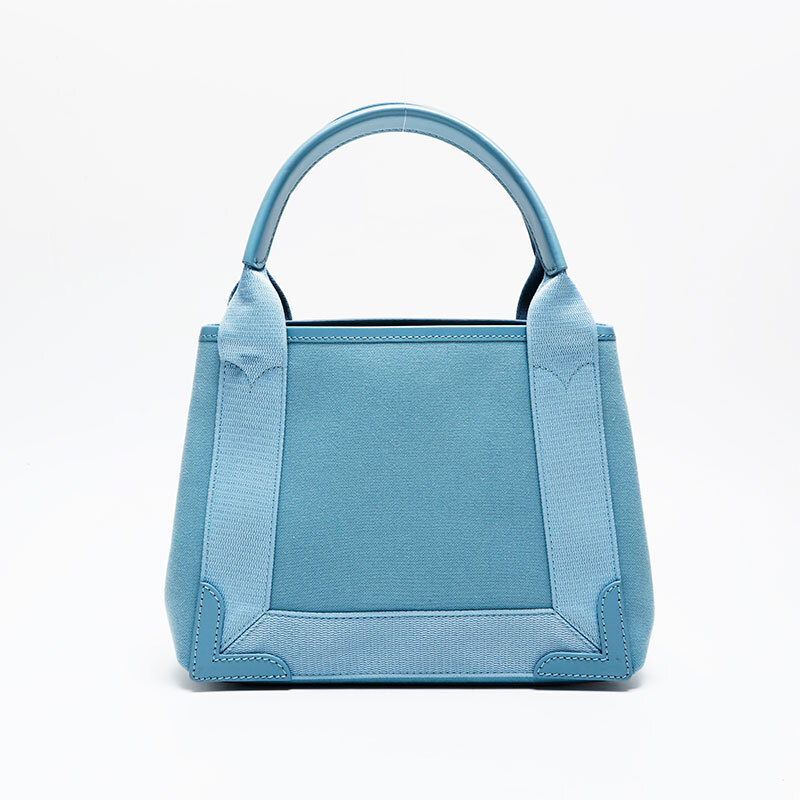 Balenciaga BALENCIAGA ручная сумочка бегемот парусина Logo сумка имеется голубой