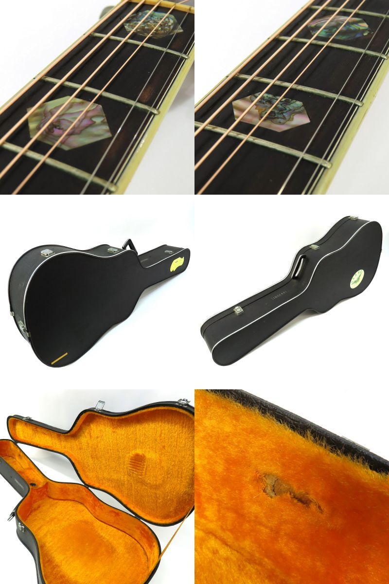 091s☆K.Yairi ヤイリ YW-600 ナチュラル アコギ アコースティックギター ※中古_画像10