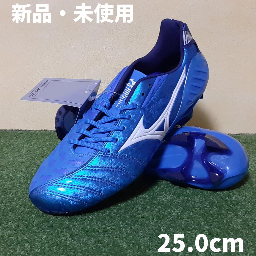 [ новый товар * не использовался ]MIZUNO Mizuno футбол шиповки wave ignitas3 SL снят с производства очень редкий Honda ..25.0cm
