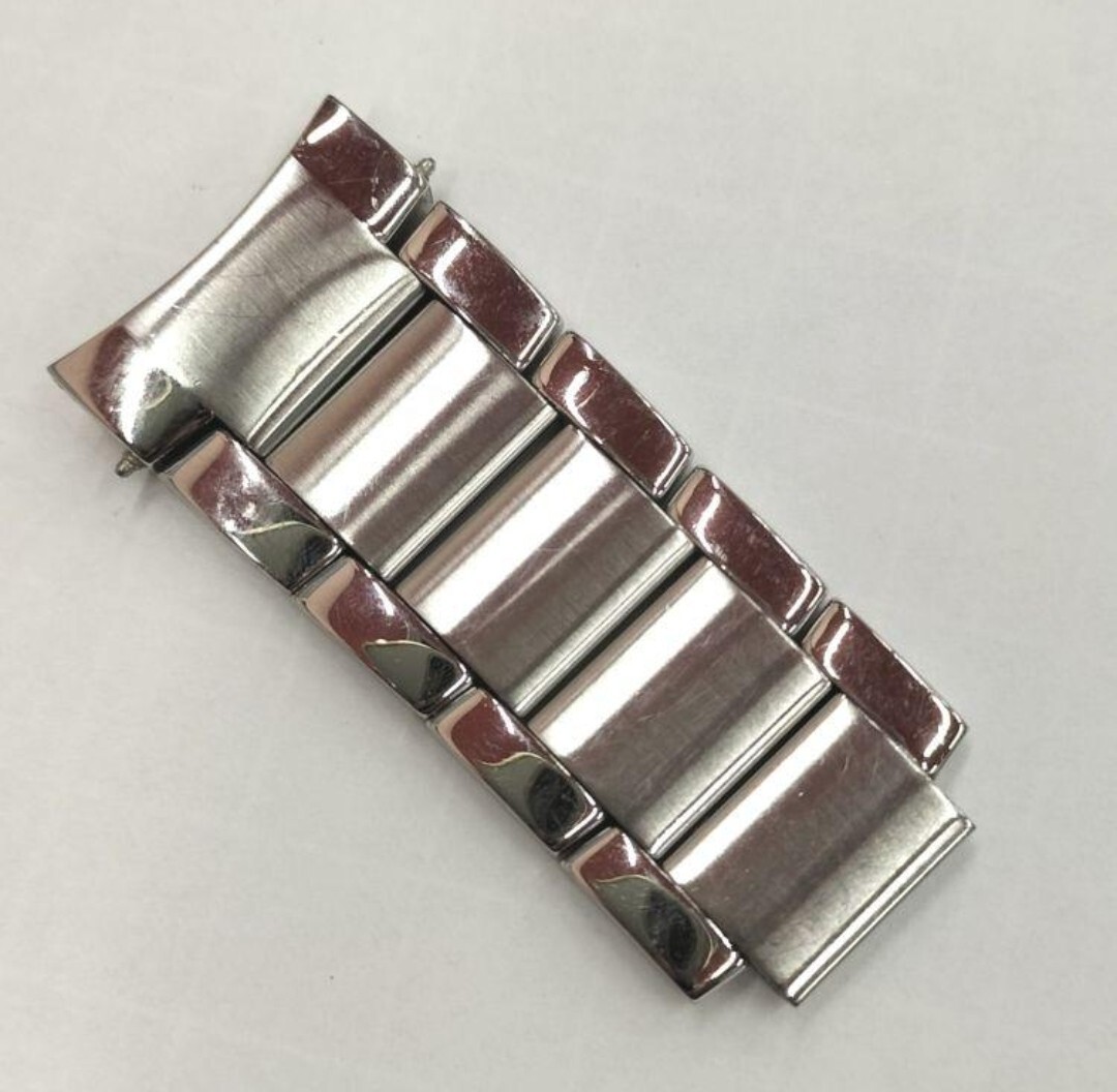 【中古品】腕時計 部品 エンポリオアルマーニ AR-2434 エンドピース 6時側 ベルト バンド ストラップ バネ棒付き 弓カン