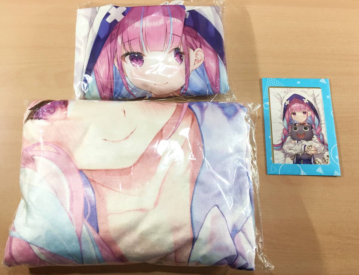 ホロライブ 湊あくあ 活動4周年記念 グッズ 抱き枕カバー