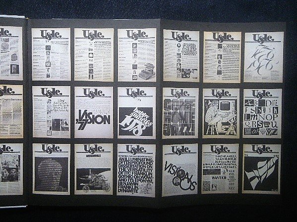 豪華 U&lc 全史 ハーブ・ルバーリン 前衛 タイポグラフィ Herb Lubalin/プッシュピン・スタジオ Push Pin Studios 実験 デザイン 書体/文字_画像2