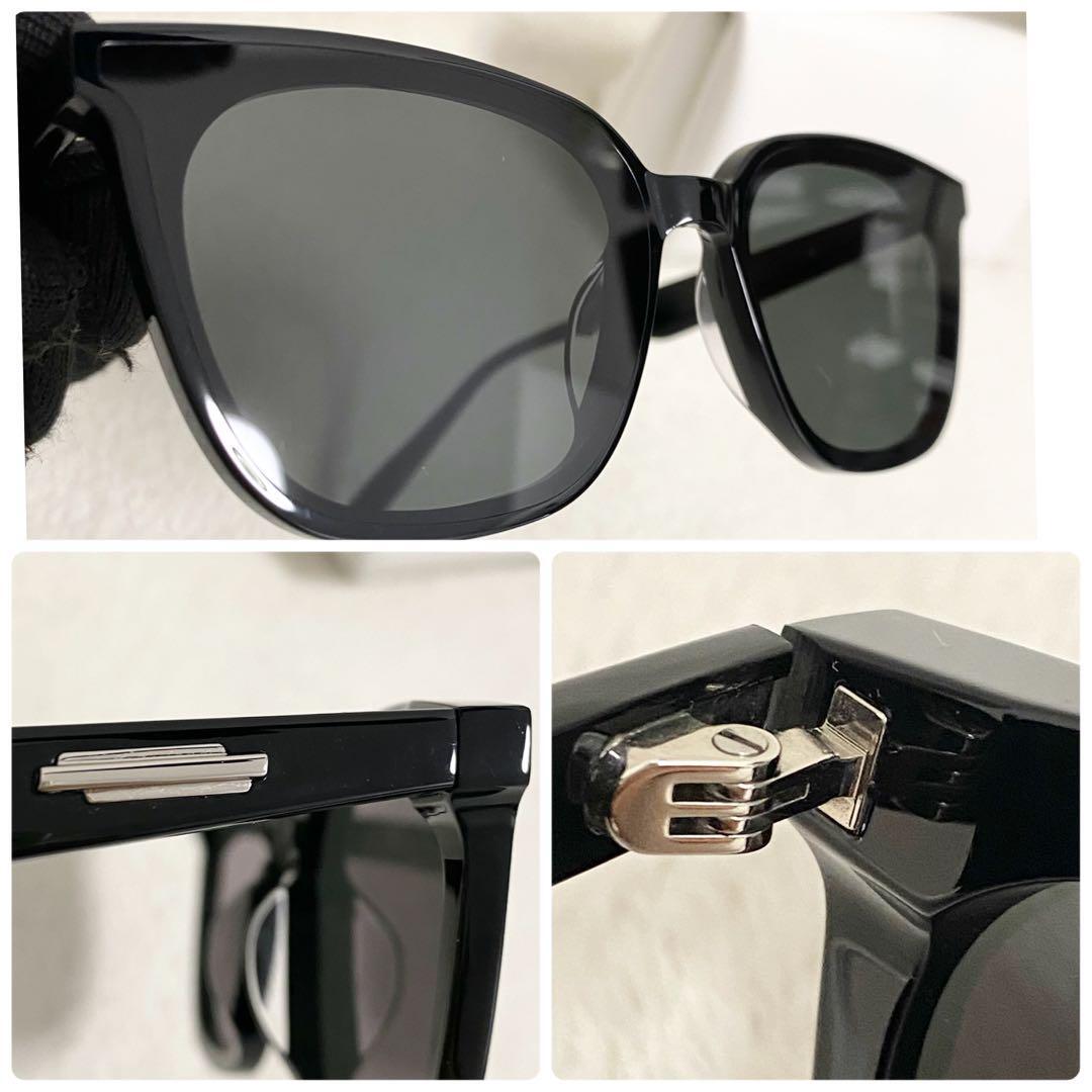 極美品 ジェントルモンスター LILIT サングラス 黒 ケース付 ユニセックス GENTLE MONSTER ジェントルモンスター LILIT ブラック 黒