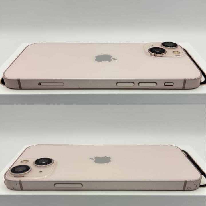 バッテリー新品 iPhone 13 mini 128GB ピンク 美品a_画像6