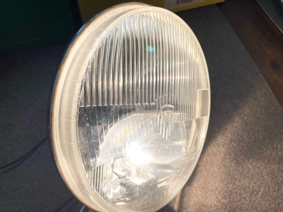 絶版 競技 Ｗ反射 マーシャルランプ ヘッドライト 珍速度警告灯 CB CBX ヨンフォア ＨＯＮＤＡ KAWASAKI z1 z2 STANLEY マーシャル シビエ