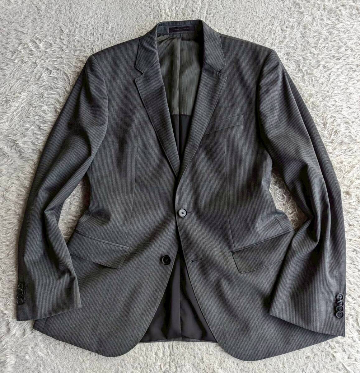 HUGO BOSS ヒューゴボス ラムウール 2B ジャケット 48 M～Lサイズ相当_画像2