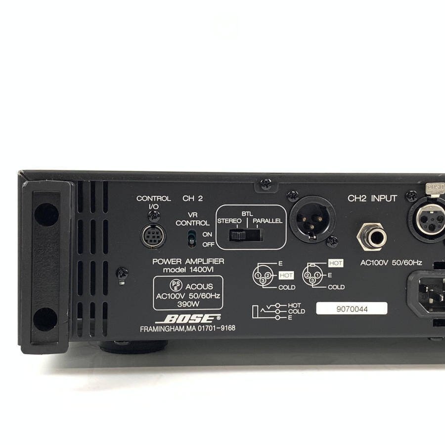 BOSE パワーアンプ 1400Ⅵ ① BOSE パワーアンプ 1400Ⅵ ① Amazon | Bose デュアルパワーアンプ