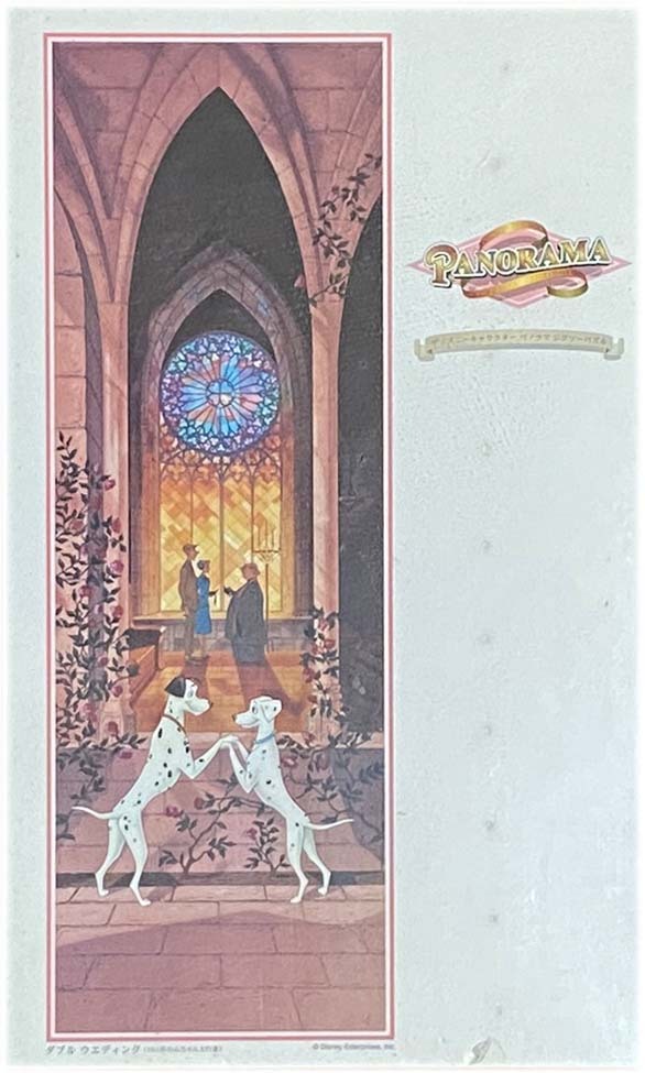 【廃盤】テンヨー ジグソーパズル 101匹わんちゃん大行進 ダブル ウエディング □新古品・未開封□テンヨー□ディズニー「ダブル ウエディング