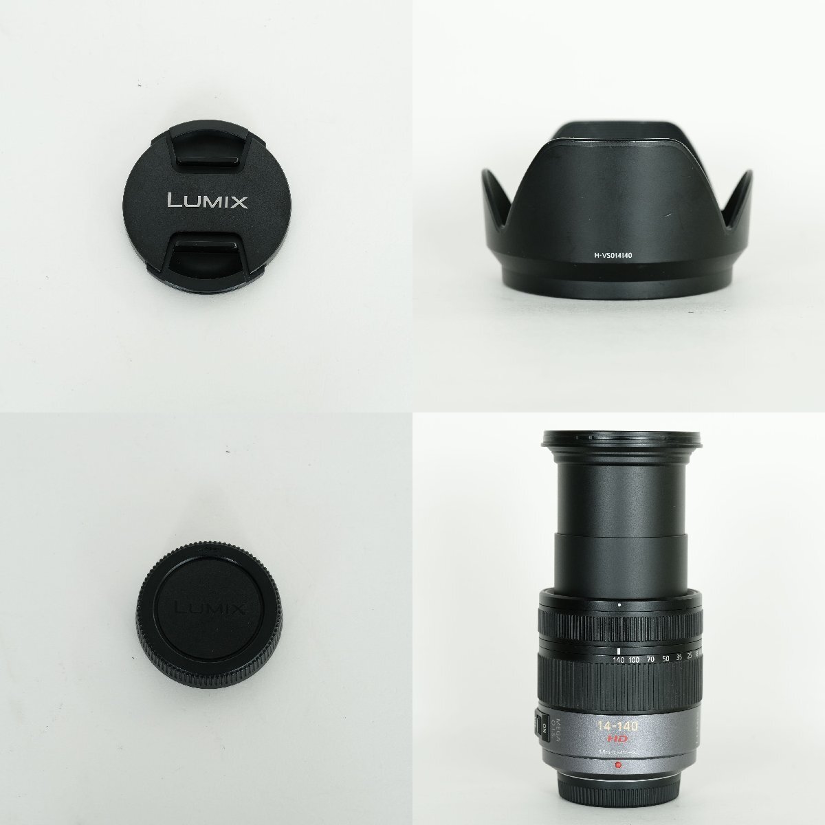 [良品] Panasonic LUMIX G VARIO HD 14-140mm F4.0-5.8 ASPH. MEGA O.I.S H-VS014140 / マイクロフォーサーズマウント_画像10