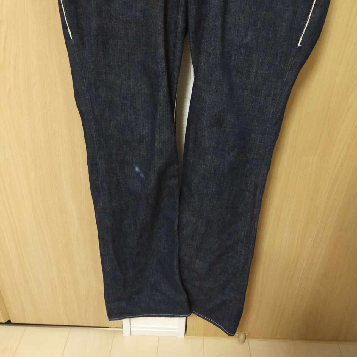 DELAY WIN&SONS DW2-TN-001 デニム オールインワン ジャンプスーツ つなぎ 1 濃紺 インディゴブルー_画像3