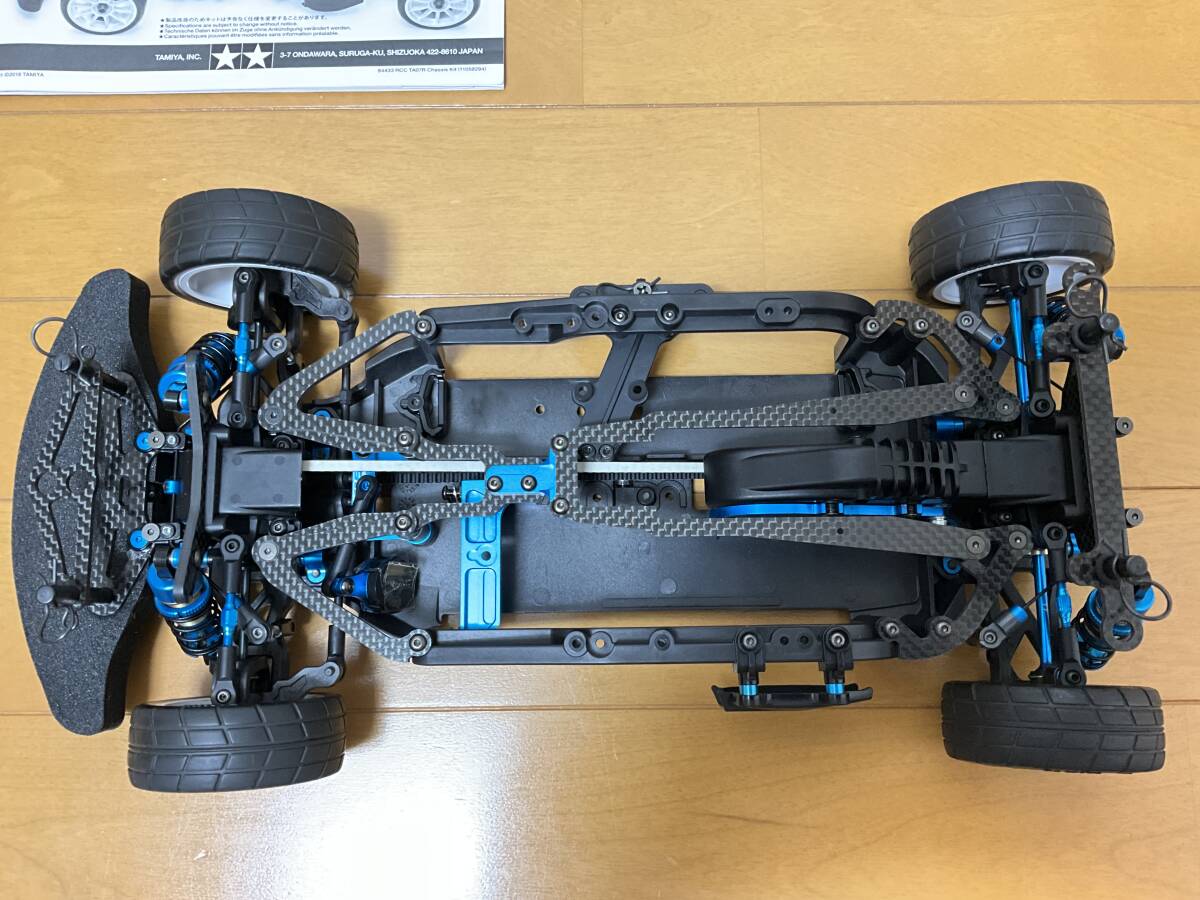 ラジコン　タミヤ　TA07R 美品 タミヤ TA07R 1/10 ツーリングカー ラジコン TAMIYA