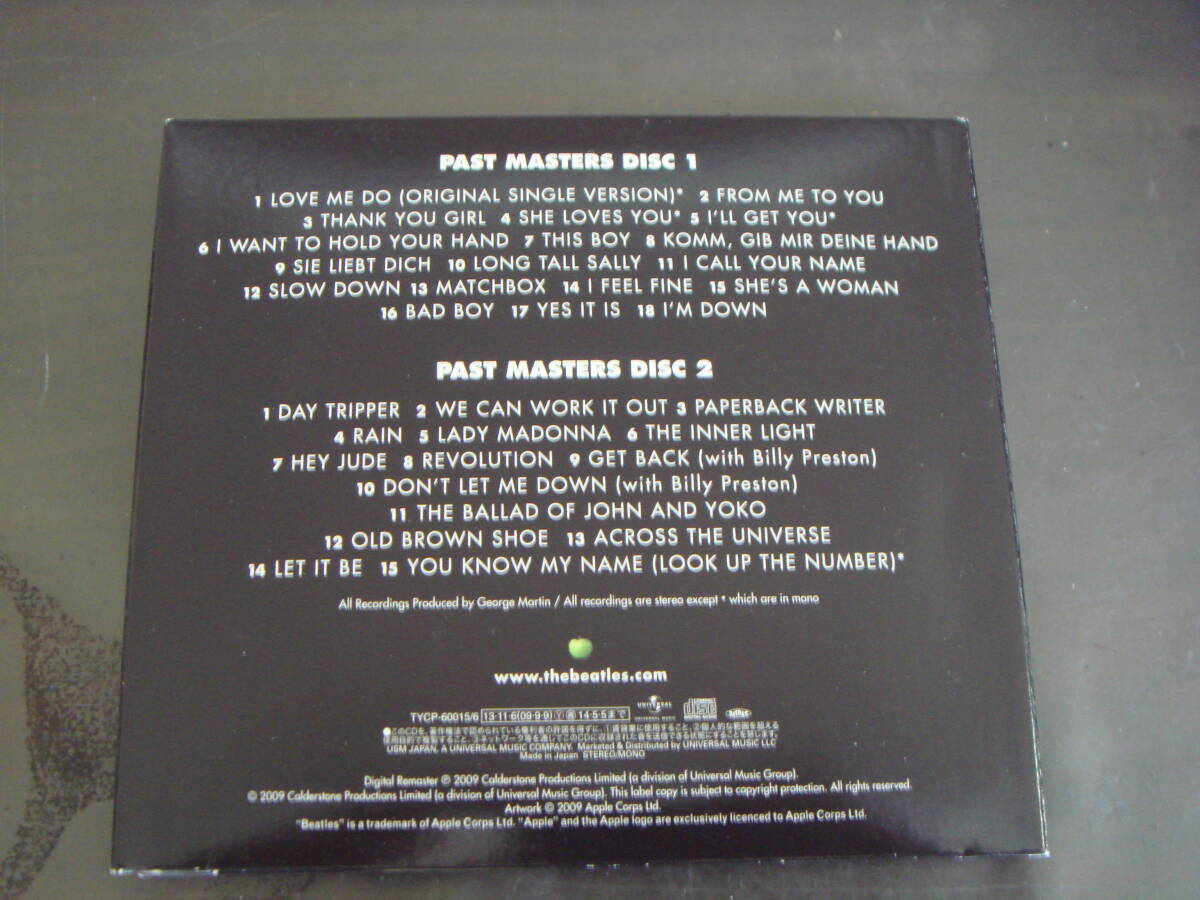 2CD　BEATLES/PAST　MASTERS　ビートルズ/パスト?マスターズ