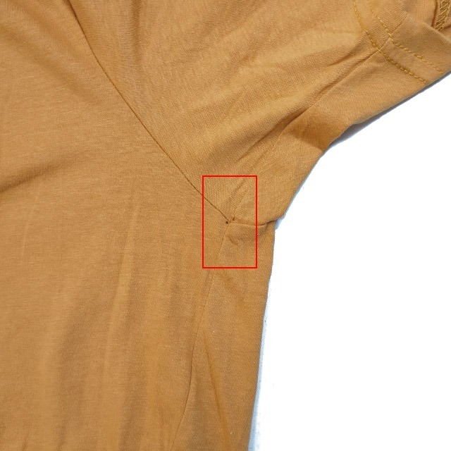 売切り【正規新品】VOLCOM ボルコム◆半袖 Tシャツ スケート サーフ ストーンロゴ 男女兼用(XXL)茶 オレンジ 250617-B_画像6