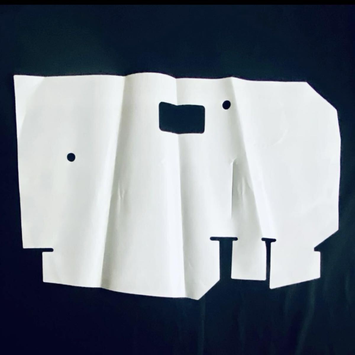 ボルボ240 純正 新品 ドアパネル・プロテクティブシート 2枚セット ☆ 送料無料 ☆ VOLVO240 運転席、助手席用ドア防水シート _画像2