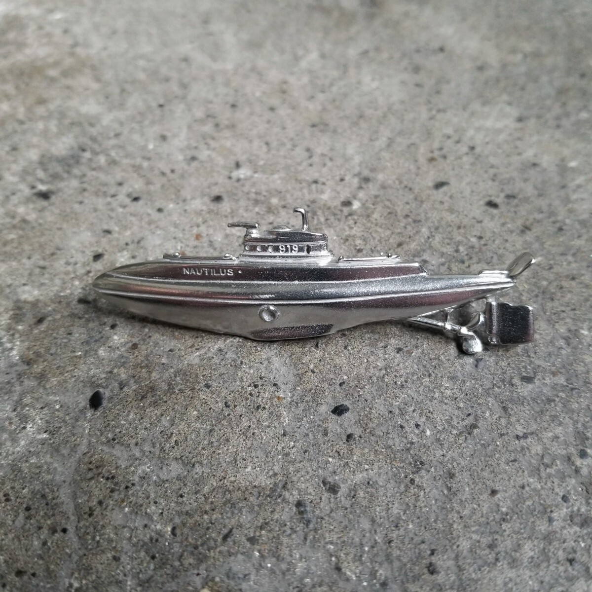 Yohji Yamamoto POUR HOMME 80s 戦艦 ブローチ ピンバッジ 1980s ヨウジヤマモトプールオム_画像1