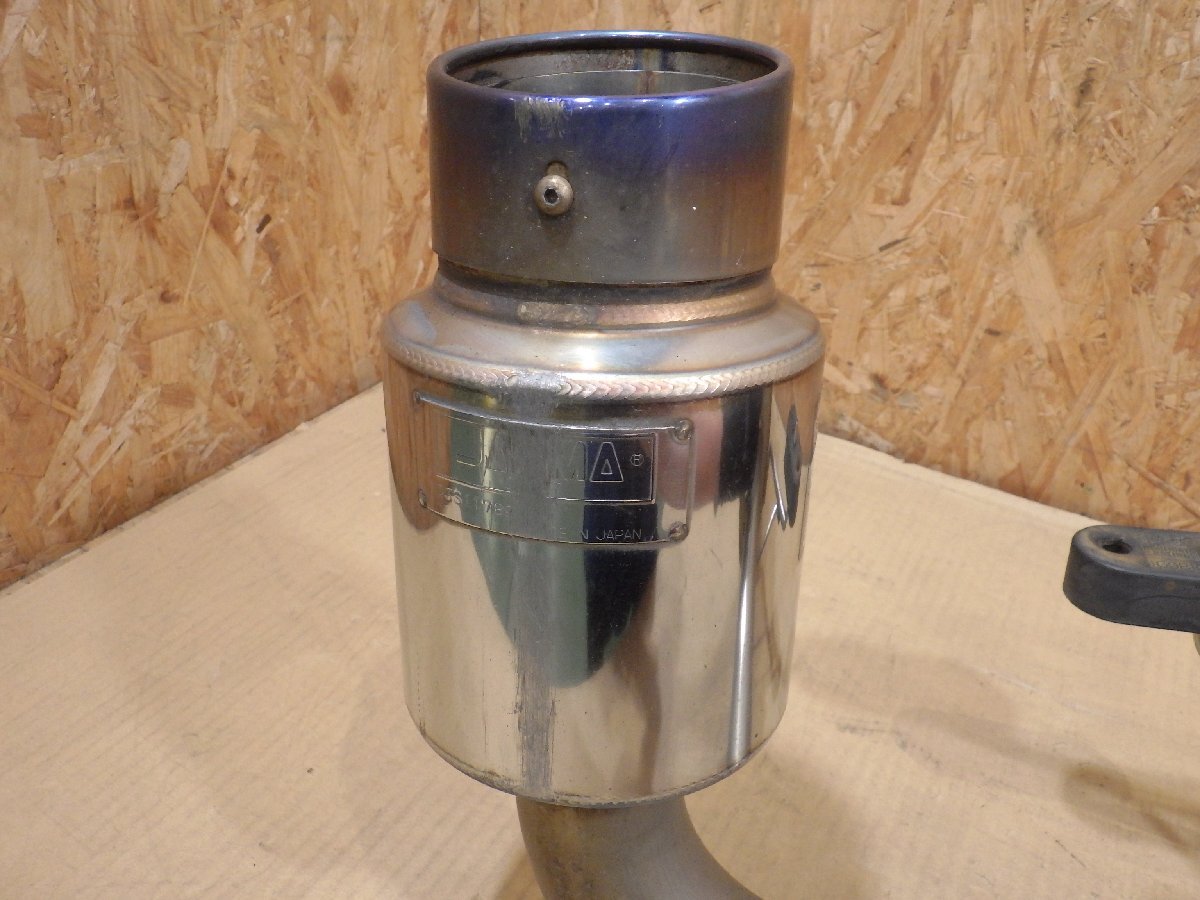 【山形 酒田発】中古 ブレイド DBA-AZE156H Rマフラー 柿本改 HyperGTboxRev JASMAプレート付 吊りゴム付(柿本改) 写真にある物のみ_画像5