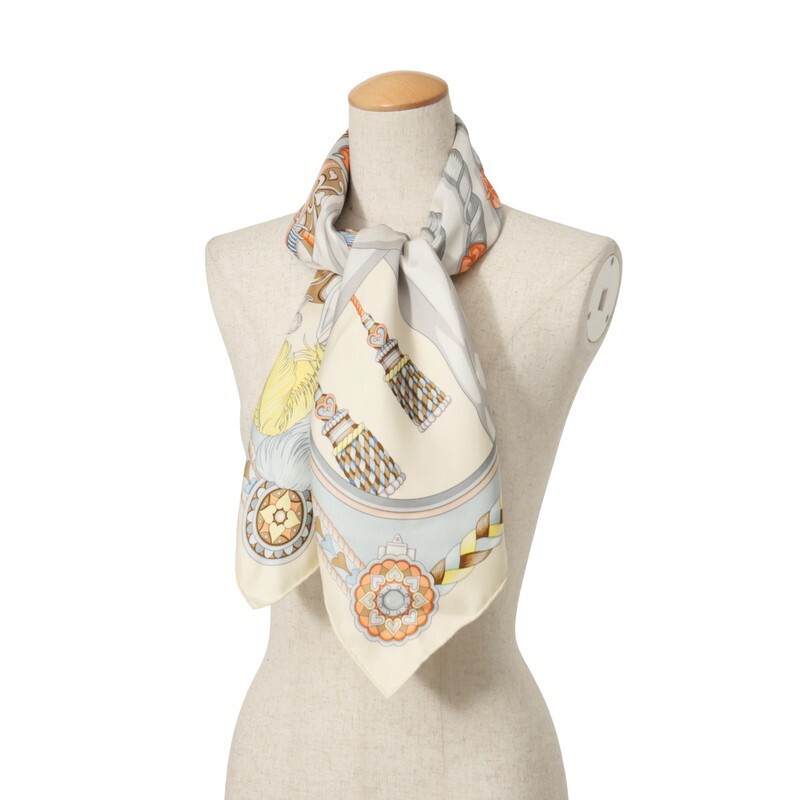 エムエイチ9989*フランスセイ エルメス エルメス カレ90 HARNAIS