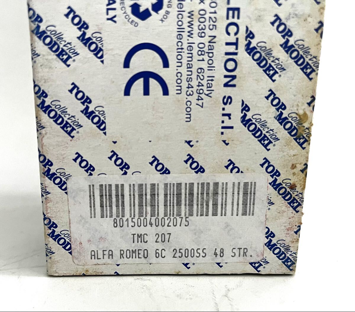 1/43 限定未輸入品? アルファロメオ 6C 2500 ロッソコルサ_画像6