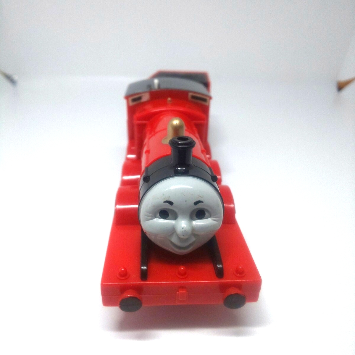 ジャンク プラレール トーマス 旧タイプ ジェームス 不動 現状品 1994 TOMY 当時物 匿名配送8-11-3の画像2