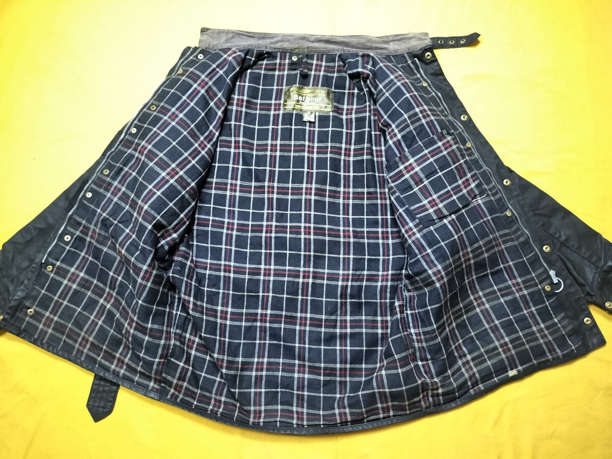 70s BARBOUR international c40 1978 1crest ゴールドタグ